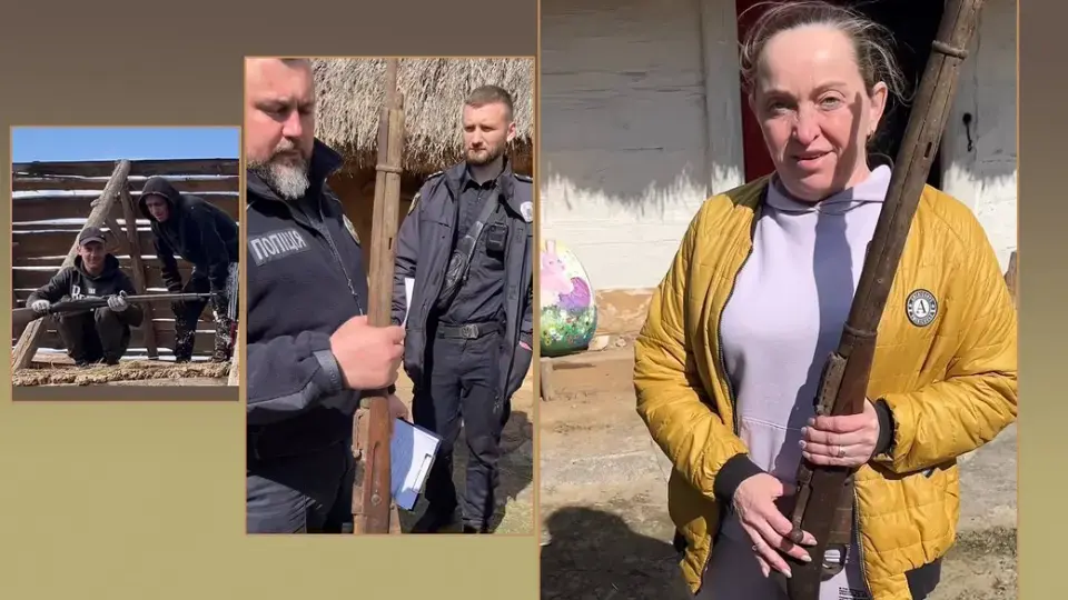 Луна минулого на горищі: на Житомирщині знайшли раритетну зброю між балками сараю