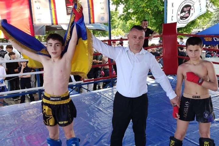 Юний житомирянин Олександр Мороз завоював престижний Кубок Молдови з кікбоксингу
