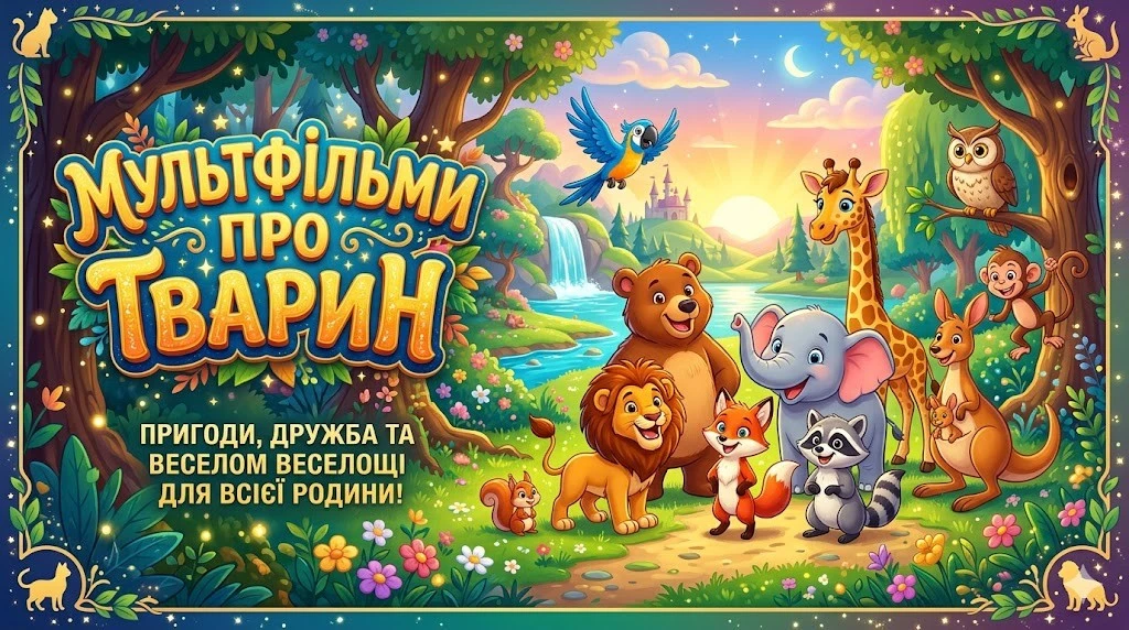 Мультфільми про тварин, які варто переглянути разом