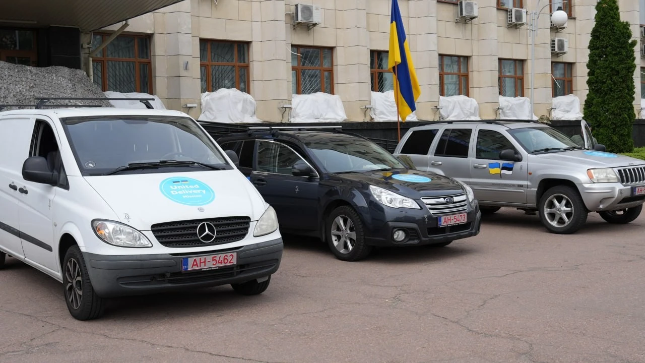 Естонська підтримка: для ЗСУ відправили нову партію авто