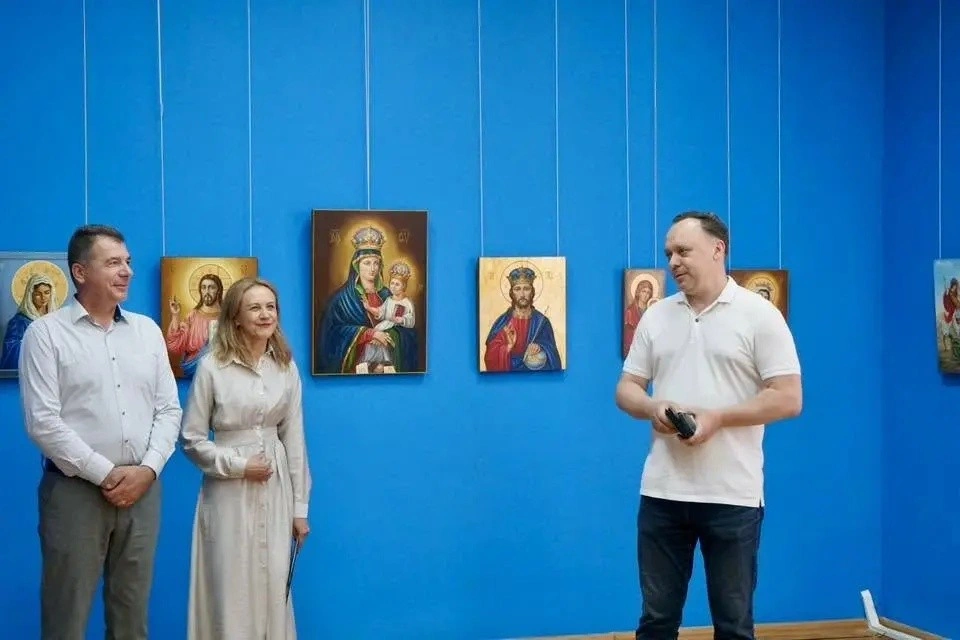 У Житомирі презентували виставку іконопису «Духовні обрії»